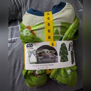 Star Wars Kids Plush Hooded Robe and PJ